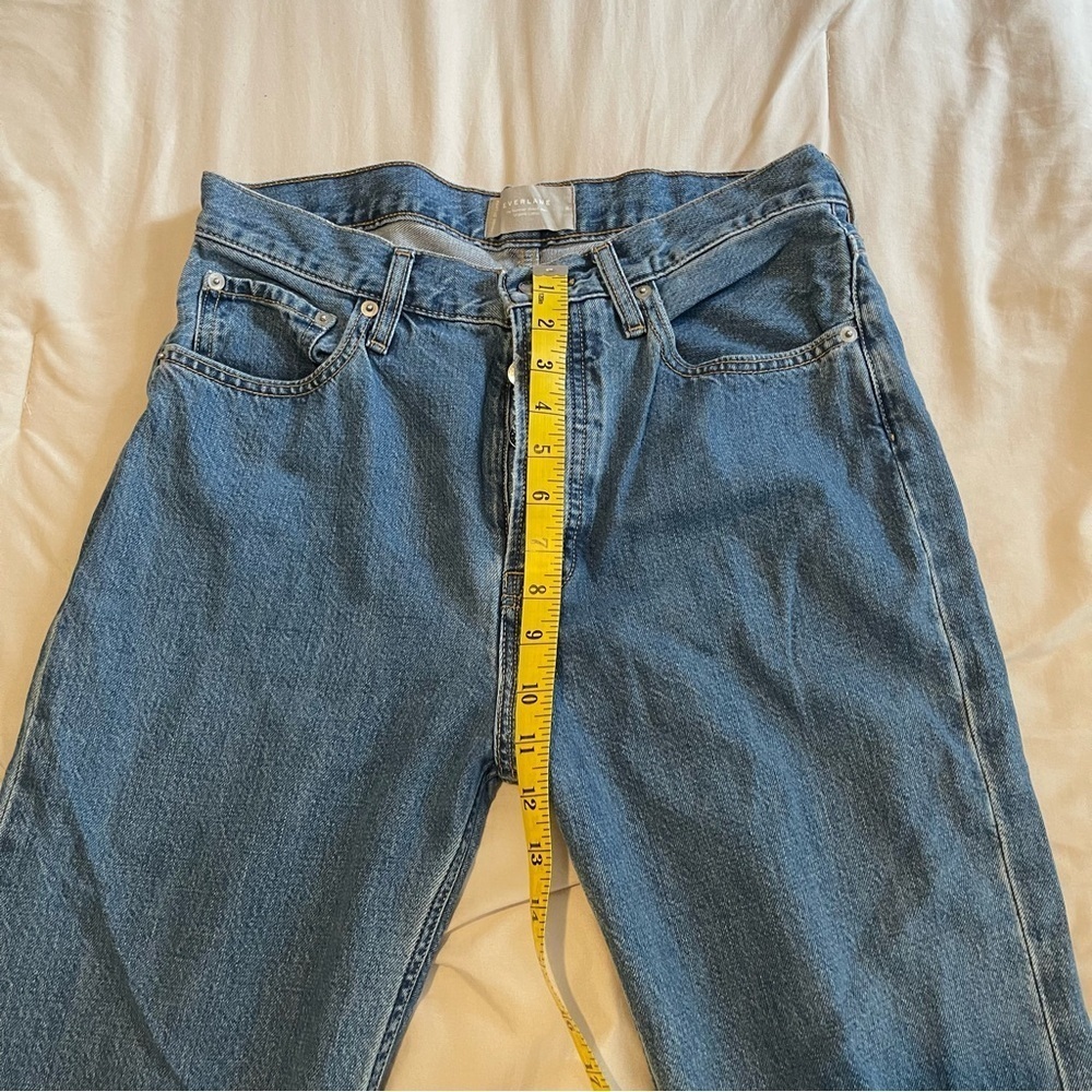 Everlane The Summer Slouch Women’s Straight Leg Jeans Size 26 - Picture 2 of 5